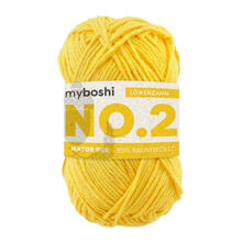 myboshi No. 2 veganes Strick- und Hkelgarn, 50g, Lwenzahn