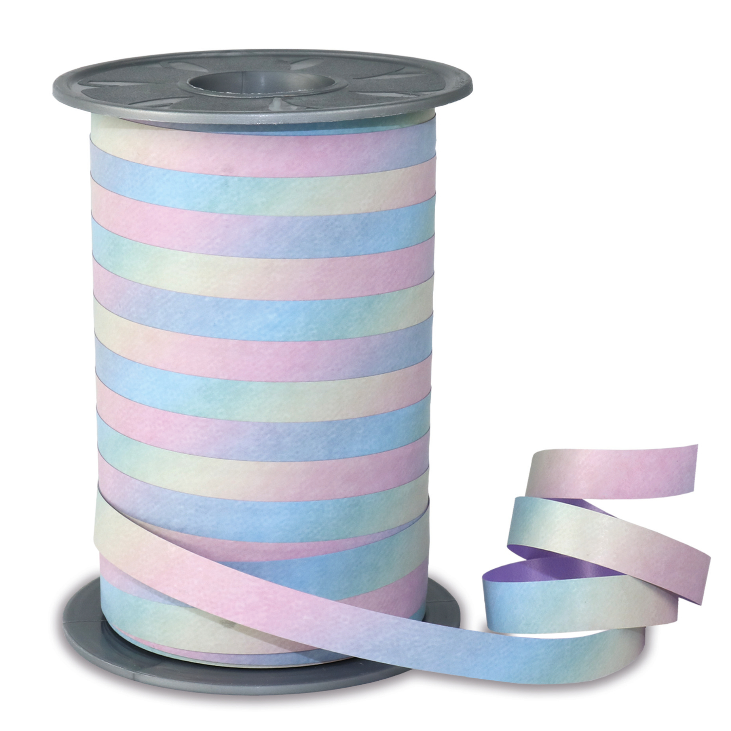 NEU Rainbow-Pastell Geschenkband, Breite 10mm, Länge 200m