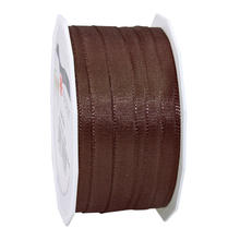 SALE Schleifenband Europa, Breite 10mm, Lnge 50m, Espresso