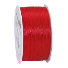 SALE Schleifenband Europa, Breite 10mm, Lnge 50m, Rot