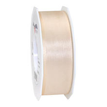 SALE Schleifenband Europa, Breite 40mm, Lnge 50m, Cremewei