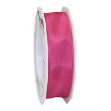SALE Seidenband Dream, mit Drahtkante, Breite 25mm, Lnge 20m, Magenta