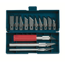 Designer-Messer-Set / Skalpelle, 13 teilig