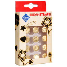 Brennstempel Set, 12 tlg.