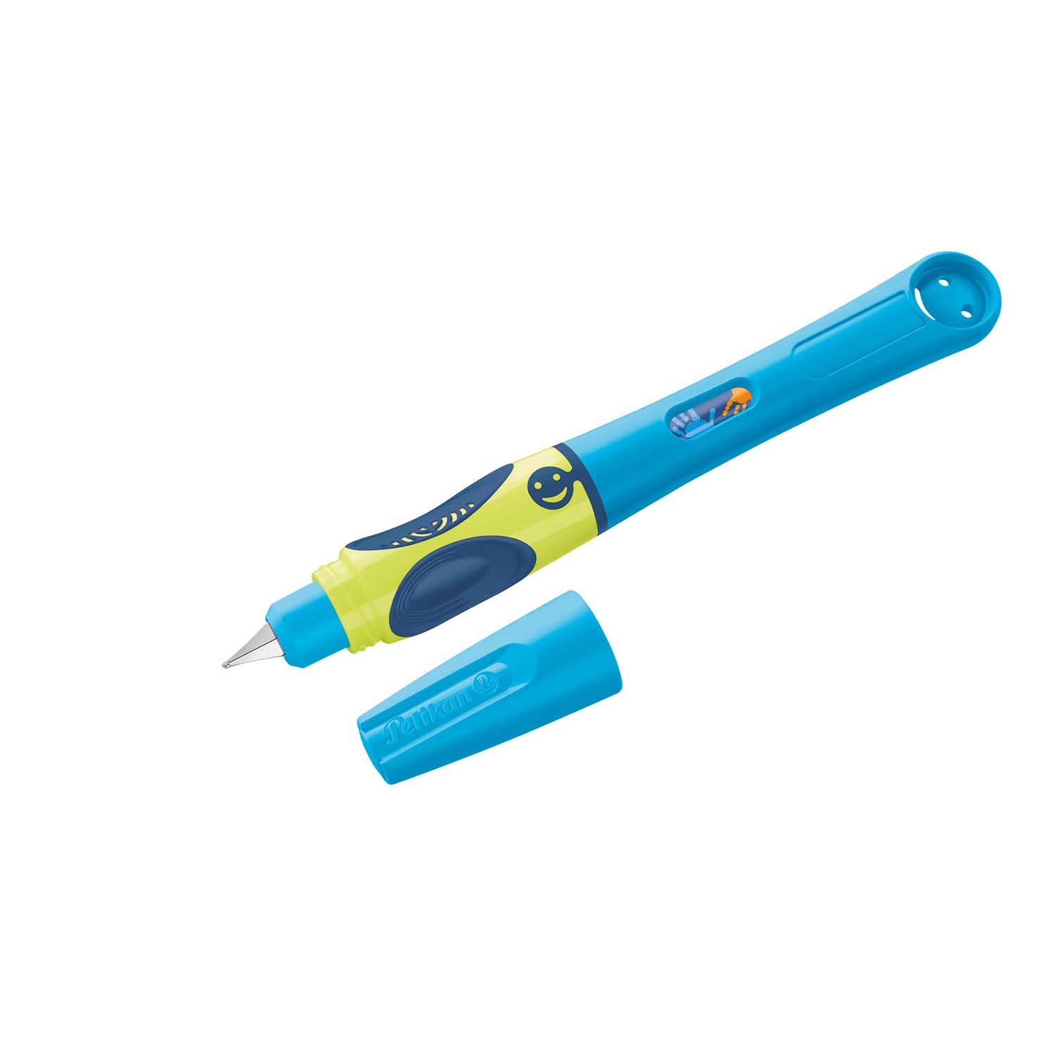 SALE Pelikan Griffix F�ller f�r Rechtsh�nder, Neon Fresh Blue