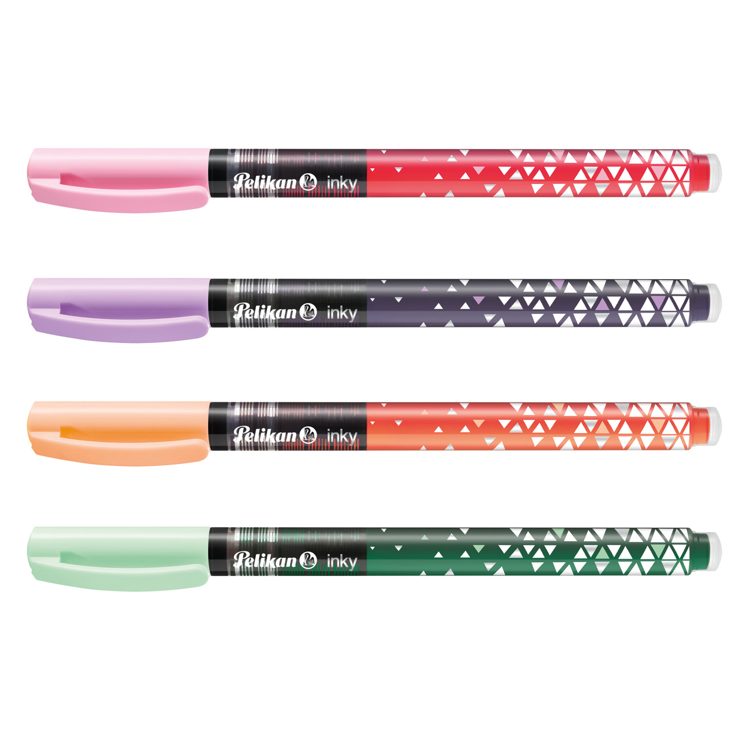 NEU Pelikan inky Tintenschreiber, 0,5mm Mine in Pastell - Verschiedene Farbtöne