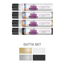 SALE Paint It Easy Gutta Konturfarbe 28ml Basic Set