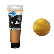 PAINT IT EASY Studio Acrylfarbe, Akademie Qualitt, 120 ml, Antik-Gold