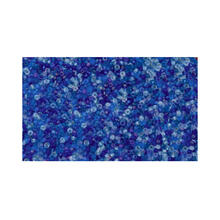 SALE Rocailles transparent, 2,6 mm, 20 g, Blau-Tne
