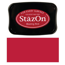 Stempelkissen StazOn, ca. 9x5cm, feuerrot