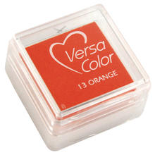 SALE Stempelkissen Versacolor, 2,5x2,5cm, orange