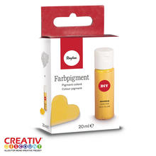 Farbpigment - Pulver, 20 ml, goldgelb