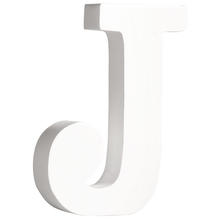 NEU MDF Buchstabe J, FSC, ca. 11x11x2 cm