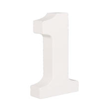 NEU MDF Zahl 1, FSC, ca. 11x11x2 cm