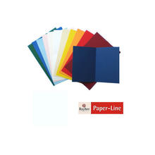 Paper-Line Karte B6 Querformat, 5 Stk. Wei