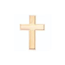 Holz-Kreuz 22,5x16,5x2cm PREISHIT