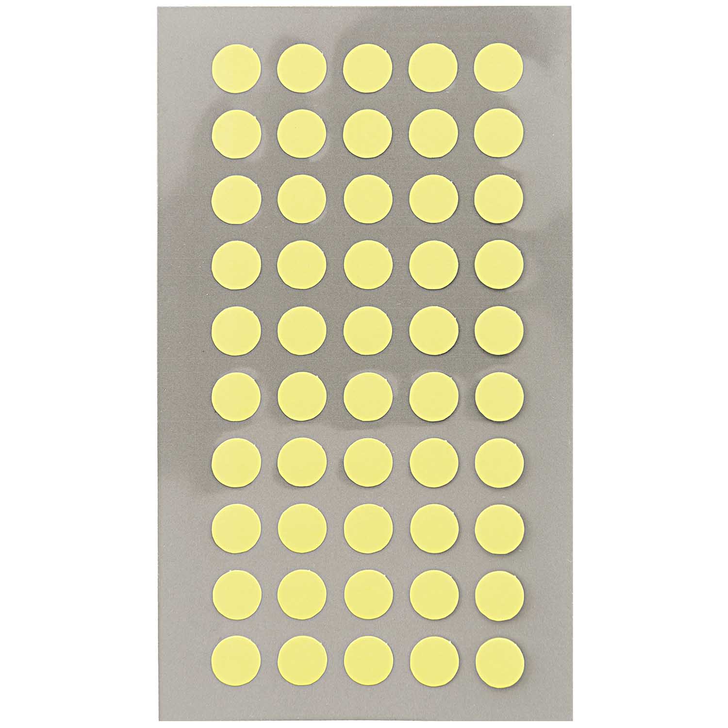 NEU Office Sticker, neon-gelbe Punkte, 8 mm, 4 Blatt