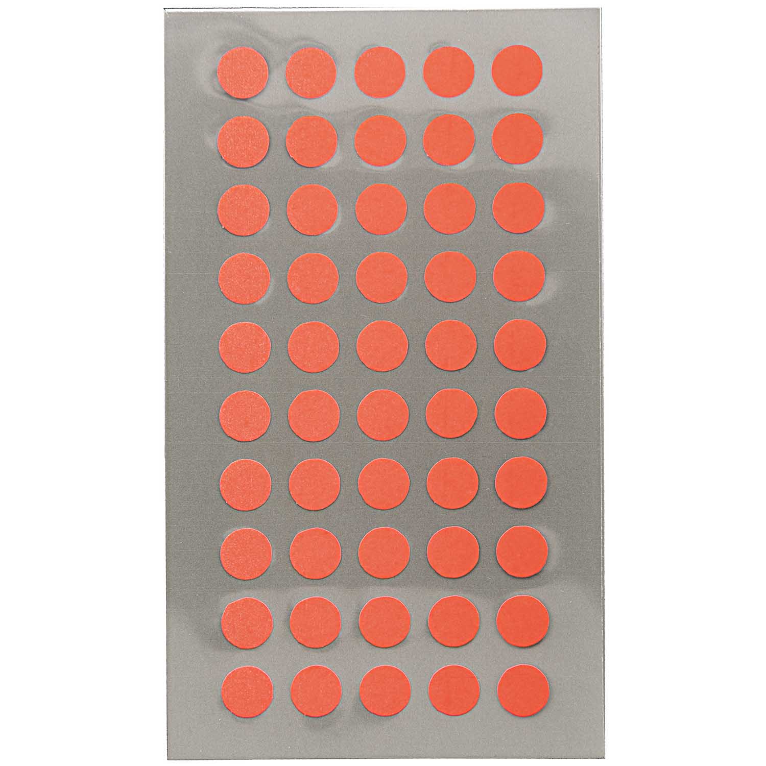 NEU Office Sticker, neon-rote Punkte, 8 mm, 4 Blatt