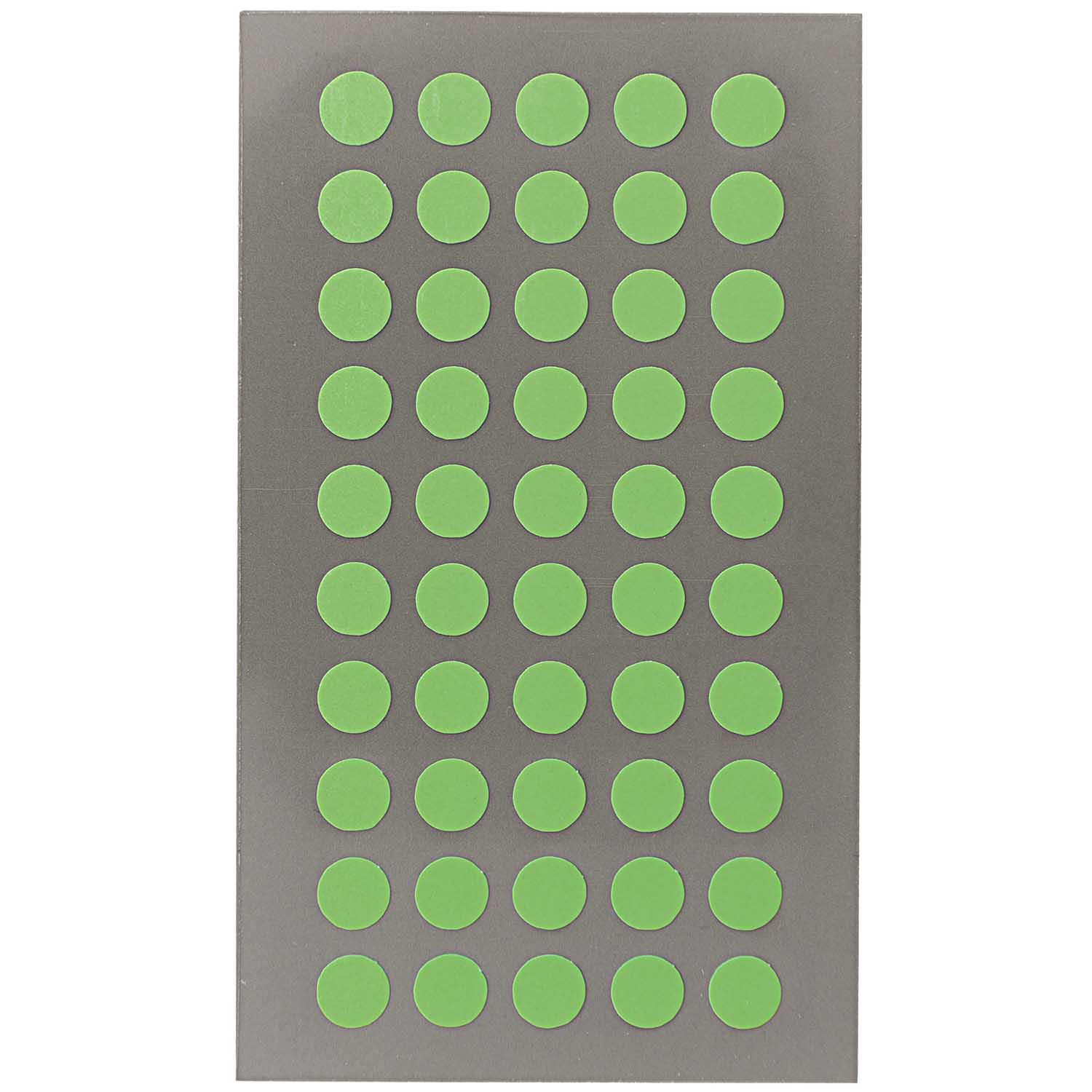 NEU Office Sticker, neon-grüne Punkte, 8 mm, 4 Blatt