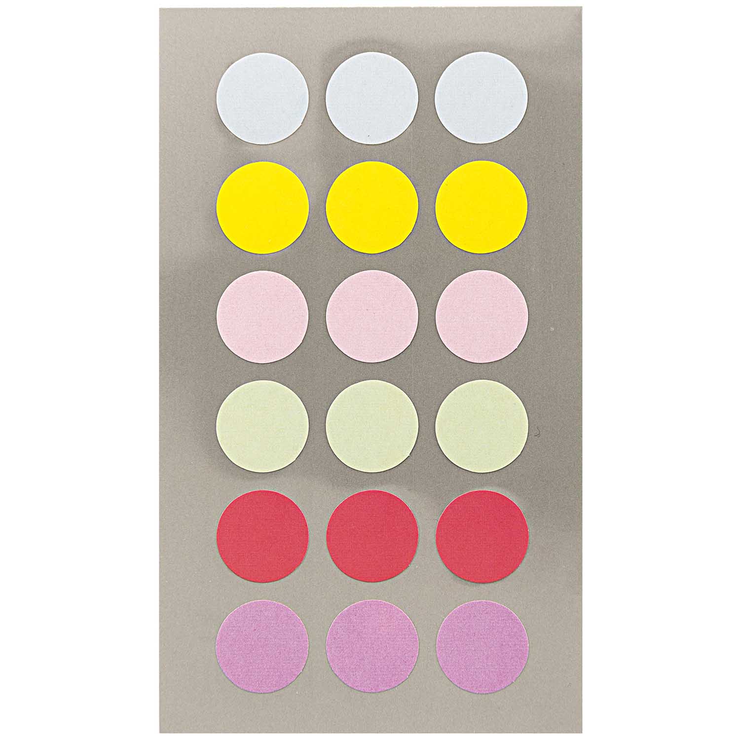 NEU Office Sticker, pastell Punkte - Verschiedene Größen