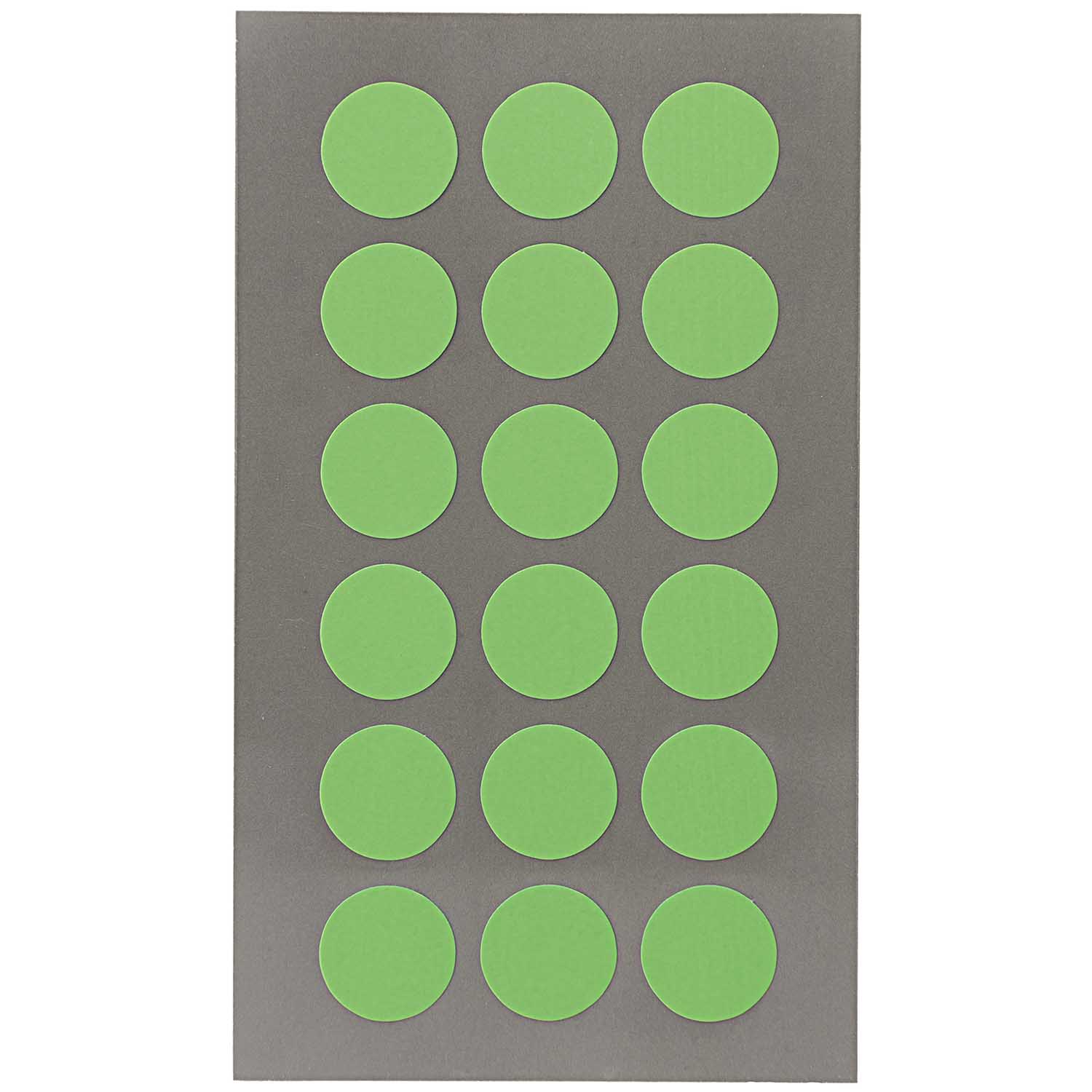NEU Office Sticker, neon-grüne Punkte - Verschiedene Größen
