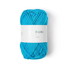Ricorumi dk Hkelgarn, 100% Baumwolle, 25 g, Himmelblau