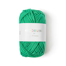Ricorumi dk Hkelgarn, 100% Baumwolle, 25 g, Grasgrn
