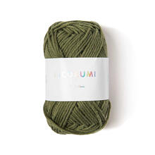 Ricorumi dk Hkelgarn, 100% Baumwolle, 25 g, Oliv