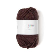 Ricorumi dk Hkelgarn, 100% Baumwolle, 25 g, Schokolade