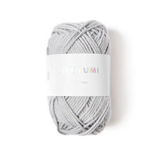 Ricorumi dk Hkelgarn, 100% Baumwolle, 25 g, Silbergrau