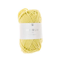 Ricorumi dk Hkelgarn, 100% Baumwolle, 25 g, Pastell Gelb