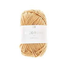 Ricorumi dk Hkelgarn, 100% Baumwolle, 25 g, Sand