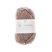 Ricorumi dk Hkelgarn, 100% Baumwolle, 25 g, Holz