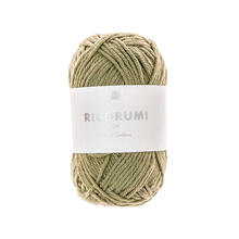 Ricorumi dk Hkelgarn, 100% Baumwolle, 25 g, Khaki