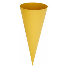 NEU Schult�ten-Rohling rund geklebt, 70 cm, Gelb