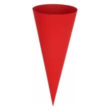 NEU Schultten-Rohling rund geklebt, 70 cm, Rot