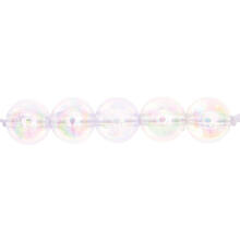 Kunststoff-Perlen, Itoshii, rund, 10 mm, 20 Stk, Irisierend
