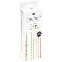 DIY Freundschaftsarmb�nder Set, 10 Farben je 8m, Neon Mix