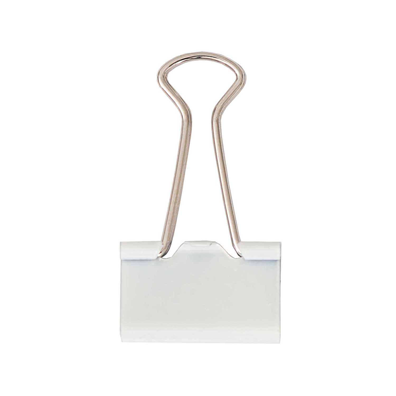 NEU Foldback-Klammern wei, 25 mm, 12 Stck