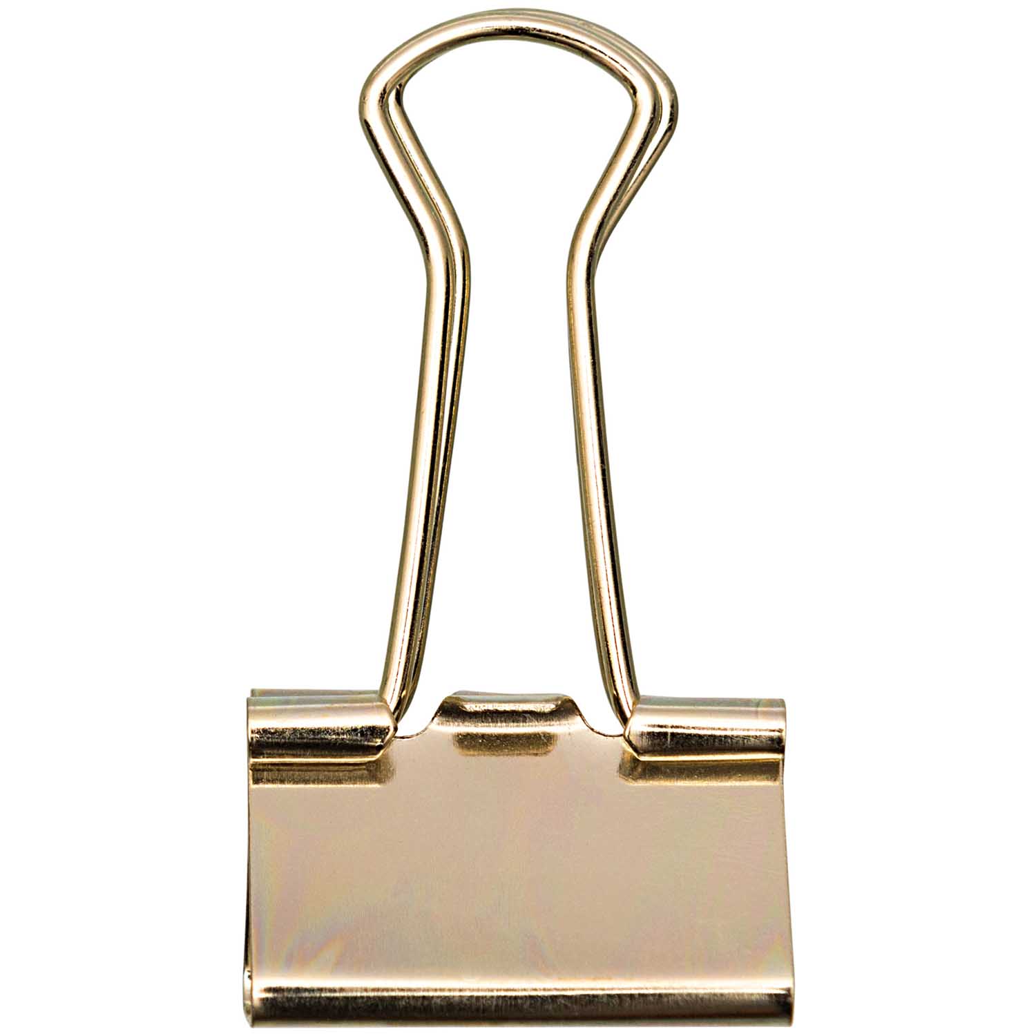 NEU Foldback-Klammern gold, 25 mm, 12 Stck