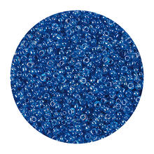 Rocailles-Perlen, 2 mm, 14 g, Trkis Irisierend