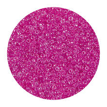Rocailles-Perlen, 2 mm, 14 g, Pink Regenbogen