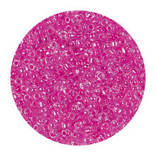 Rocailles-Perlen, 3,1 mm, 14 g, Pink Regenbogen