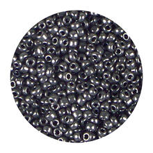 Rocailles-Perlen, 2 mm, 14 g, Altsilber