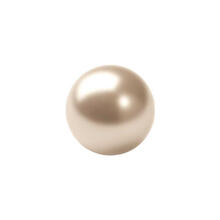 Renaissance Glasperle, rund, 4 mm, 100 Stk, Taupe