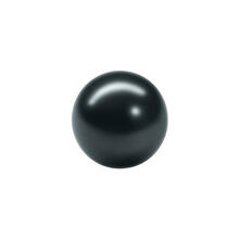 Renaissance Glasperle, rund, 3 mm, 120 Stk, Schwarz
