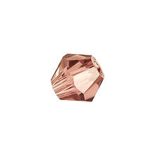 Glasschliff-Perlen Raute, 4 mm, 20 Stk, Beere