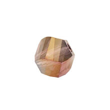 Glasschliff-Kandis Perle, 6 mm, 12 Stk, Lila Regenbogen