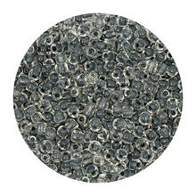 Rocailles-Perlen, 2 mm, 14 g, Transparent Blau