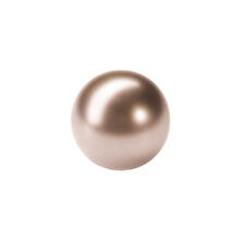 Renaissance Glasperle, rund, 3 mm, 120 Stk, Braun